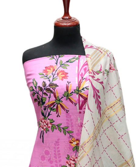 Hareem Print Lawn`25 D#2806 (Pink)