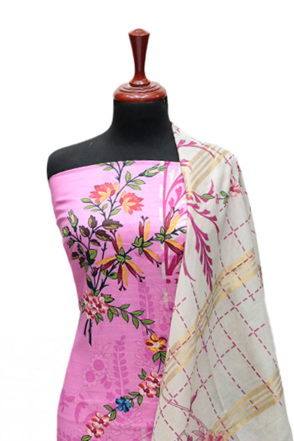 Hareem Print Lawn`25 D#2806 (Pink)
