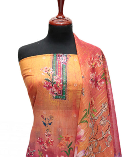 Hareem Print Lawn`25 D#3251 (Mustard)