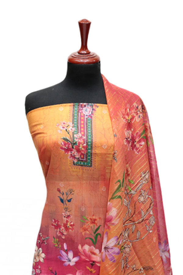 Hareem Print Lawn`25 D#3251 (Mustard)