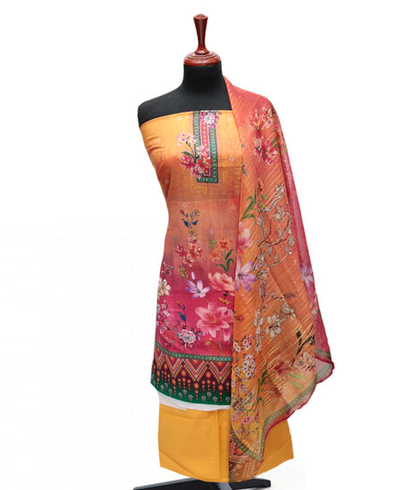 Hareem Print Lawn`25 D#3251 (Mustard)