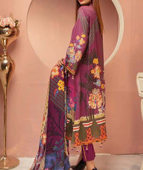 Shaista Hareem Print Lawn`21 D#35