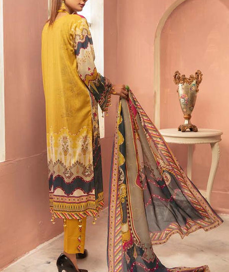Shaista Hareem Print Lawn`21 D#36