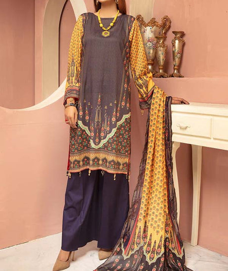 Shaista Hareem Print Lawn`21 D#37