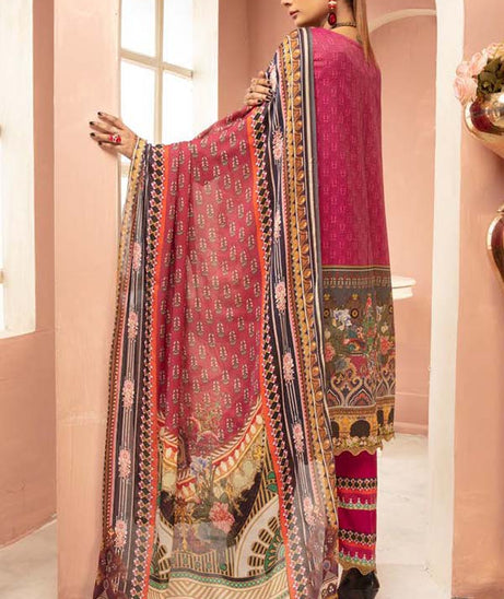 Shaista Hareem Print Lawn`21 D#39