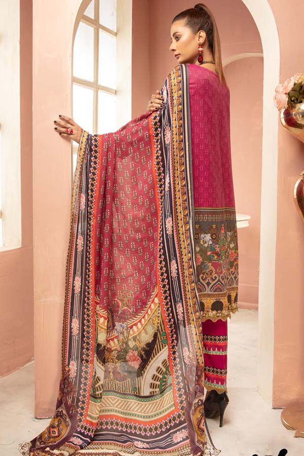 Shaista Hareem Print Lawn`21 D#39