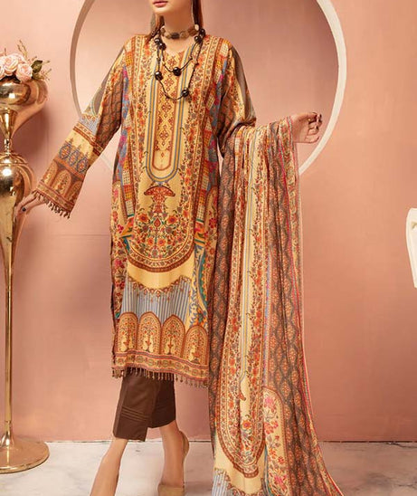 Shaista Hareem Print Lawn`21 D#42
