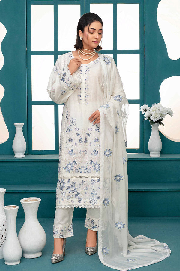 Haya Premium Emb Lawn`26 D#04