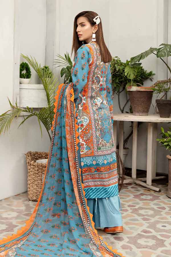 Hoor Embellished Emb Lawn`21 Vol-4 H#31