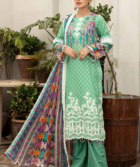 Hoor Embellished Emb Lawn`21 Vol-4 H#33