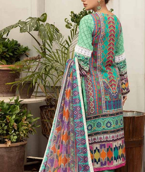 Hoor Embellished Emb Lawn`21 Vol-4 H#33