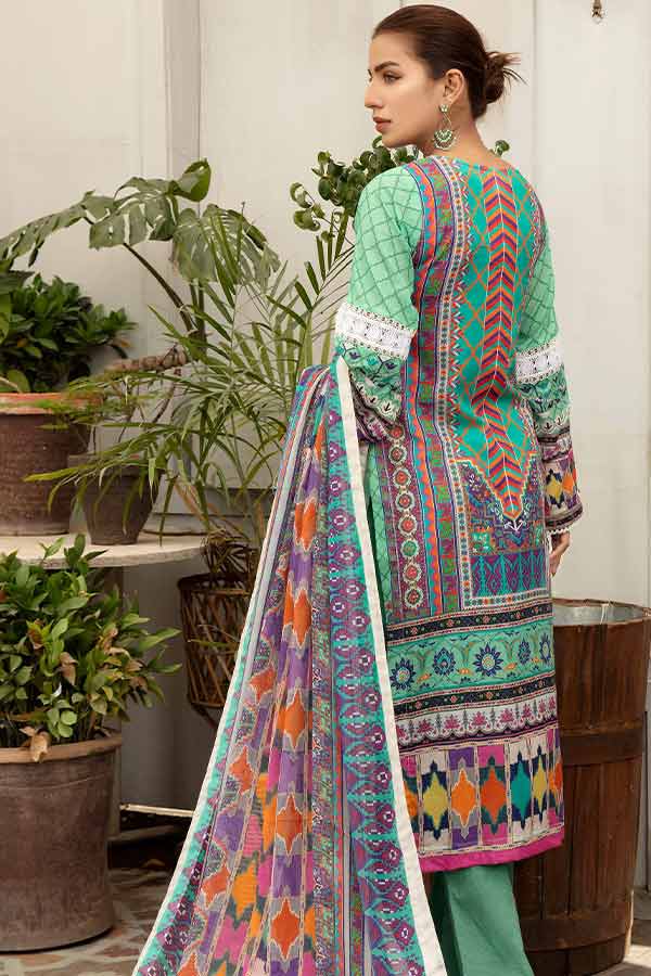 Hoor Embellished Emb Lawn`21 Vol-4 H#33