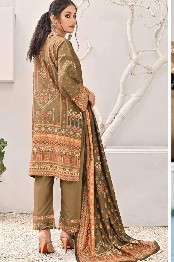 Hooriya &amp; Minahil D/Shamery'22 D#1 D Brown