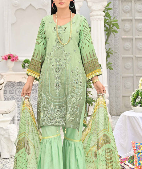 Hooriya &amp; Minahil D/Viscose`22 D#1 (Pista)