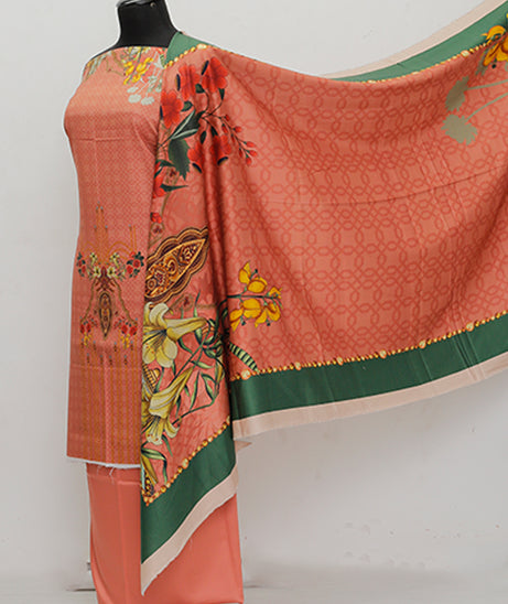 Floraison Cotail Linen`20 D#10270-Brick