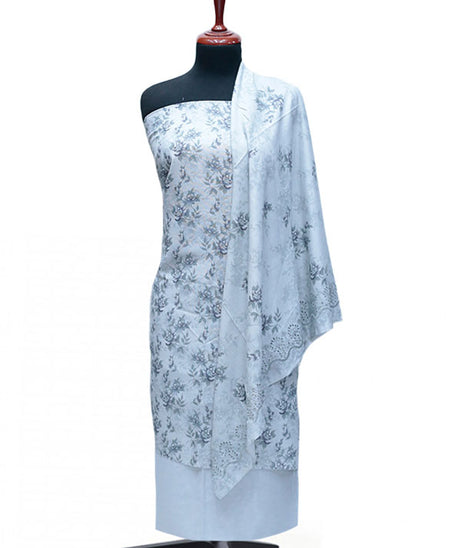 Hamdum Emb Khaddar'24 D#6 (L GREY)