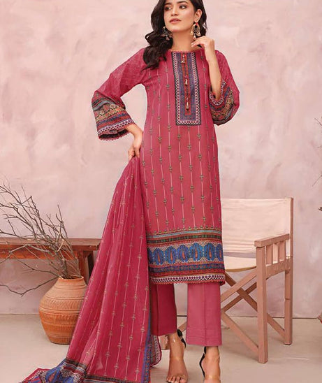 Humdum Rang-e-Noor Lawn`23 D#4