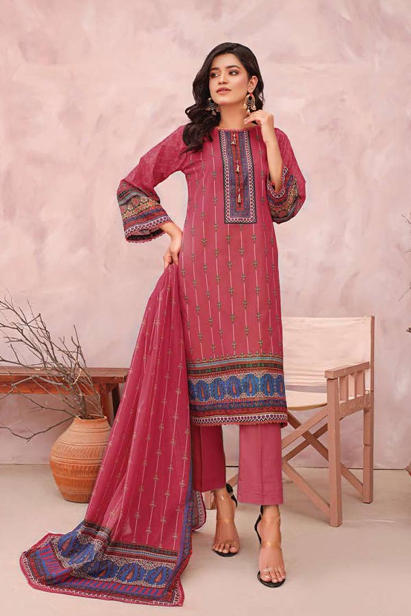 Humdum Rang-e-Noor Lawn`23 D#4