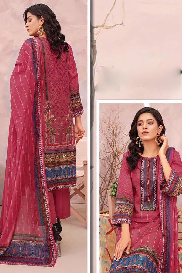 Humdum Rang-e-Noor Lawn`23 D#4