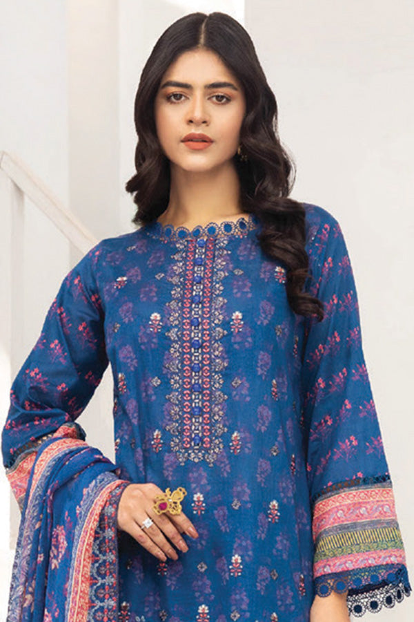 Humdum Dastan Emb Lawn'24 D#01
