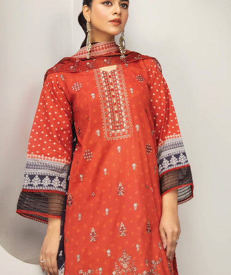 Humdum Dastan Emb Lawn'24 D#03