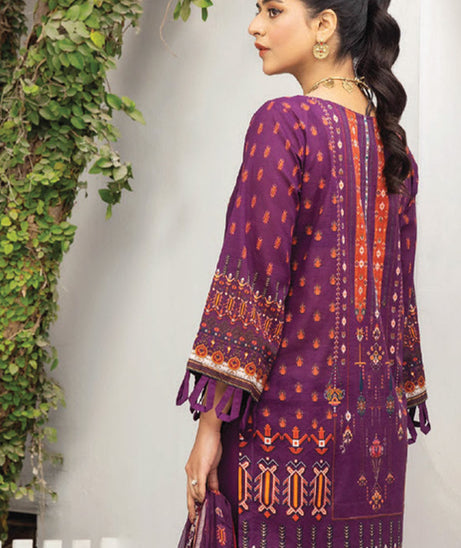 Humdum Dastan Emb Lawn'24 D#04