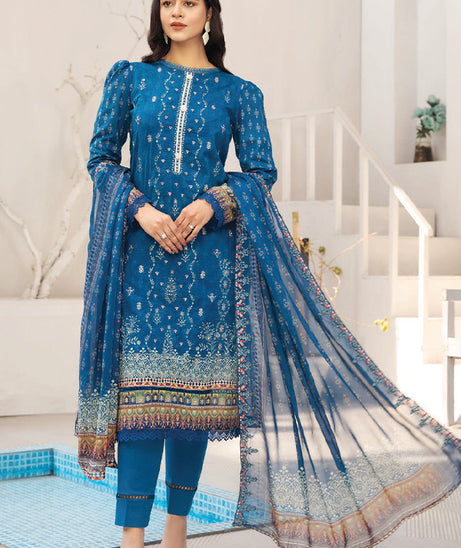 Humdum Dastan Emb Lawn'24 D#06