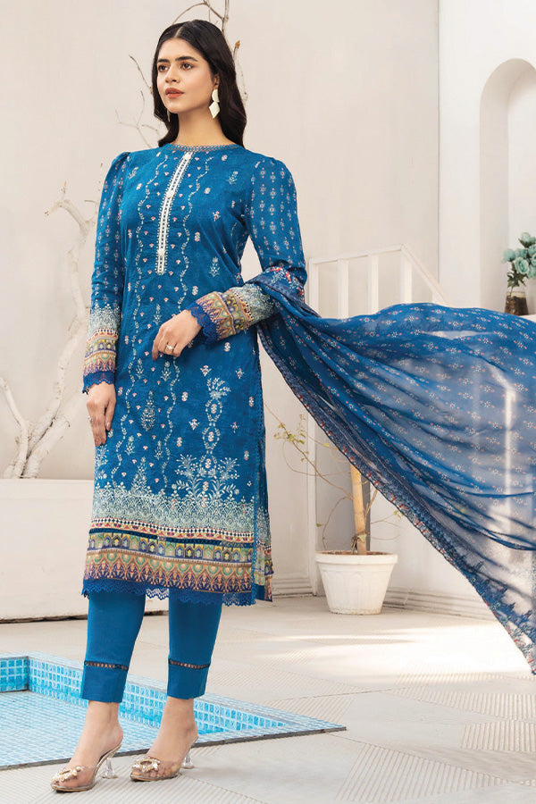 Humdum Dastan Emb Lawn'24 D#06
