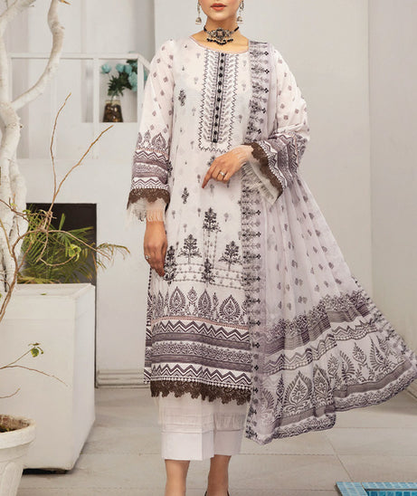 Humdum Dastan Emb Lawn'24 D#07