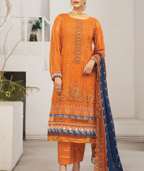 Humdum Dastan Emb Lawn'24 D#08