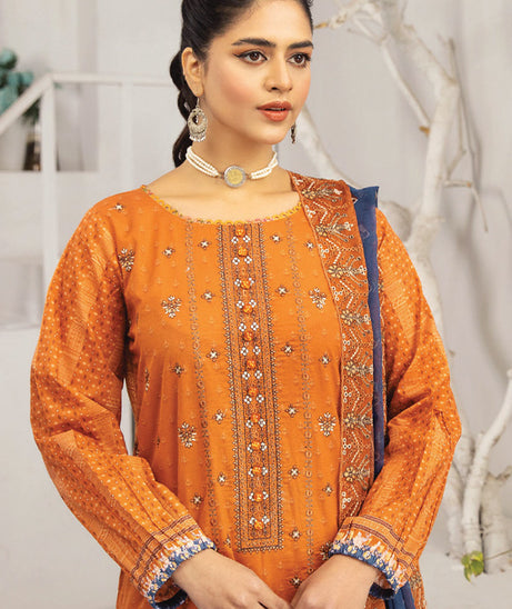 Humdum Dastan Emb Lawn'24 D#08