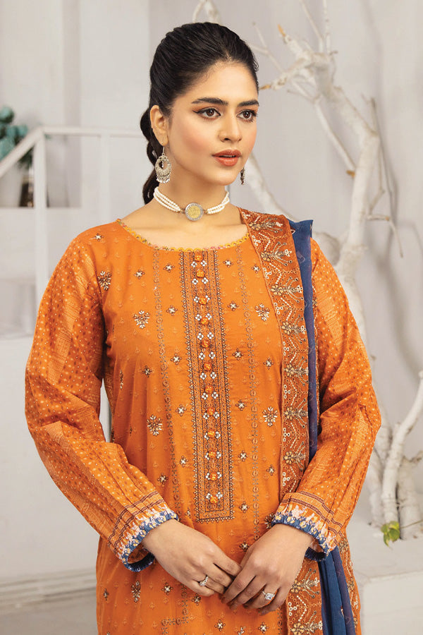 Humdum Dastan Emb Lawn'24 D#08