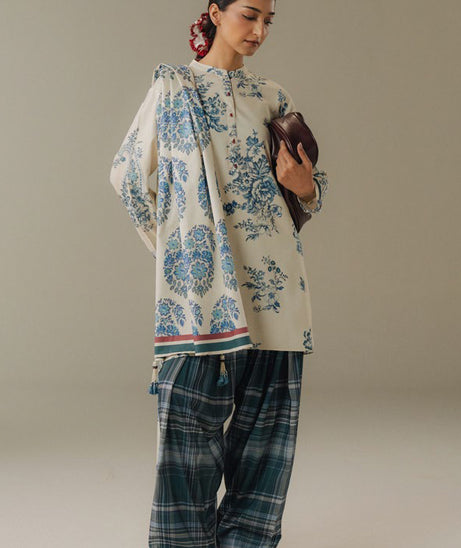 Coco By Zara Shahjahan Prints V-5`25 (D#6A)