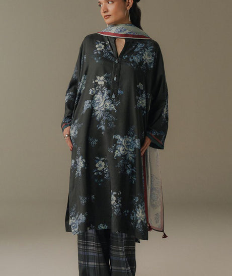 Coco By Zara Shahjahan Prints V-5`25 (D#8B)