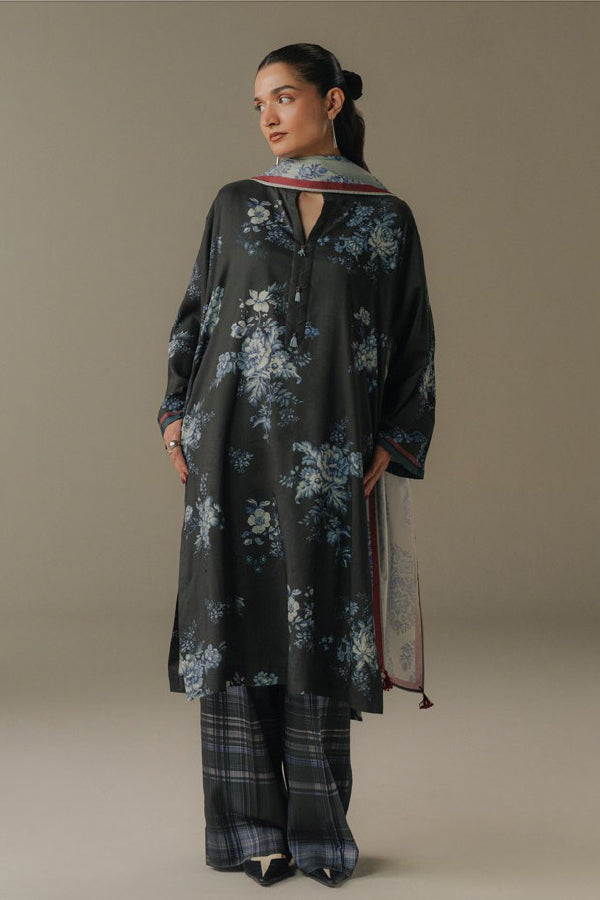 Coco By Zara Shahjahan Prints V-5`25 (D#8B)