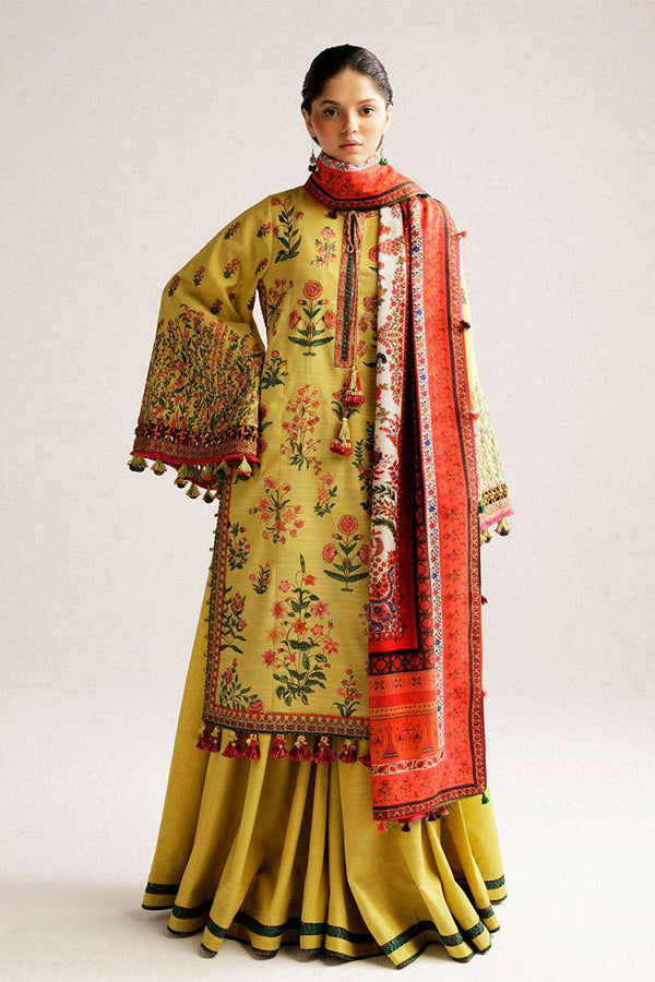Hussain Rehar Winter Shawl'23 Ember