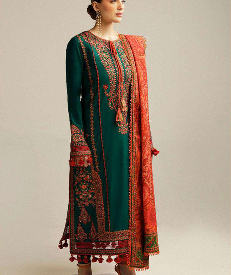 Hussain Rehar Winter Shawl'23 Marjaan