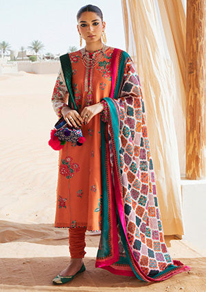 Hussain Rehar S/S Luxury Lawn'22 Vol-02 D#191 (ABLAJ)