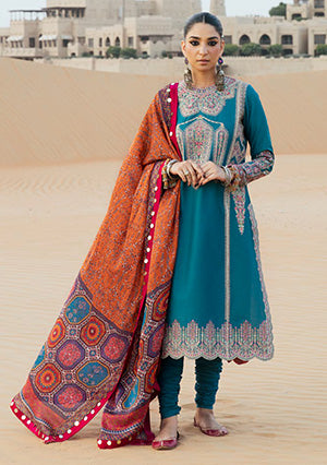 Hussain Rehar S/S Luxury Lawn'22 Vol-02 D#193 (AMAL)