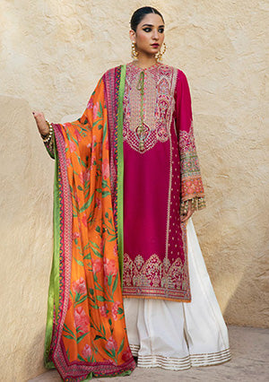 Hussain Rehar S/S Luxury Lawn'22 Vol-02 D#182 (AZHAR)