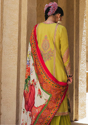 Hussain Rehar S/S Luxury Lawn'22 Vol-02 D#200 (DAHR)
