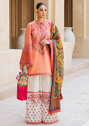 Hussain Rehar S/S Luxury Lawn'22 Vol-02 D#197 (EIN)