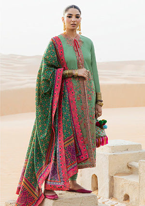 Hussain Rehar S/S Luxury Lawn'22 Vol-02 D#201 (FANAN)