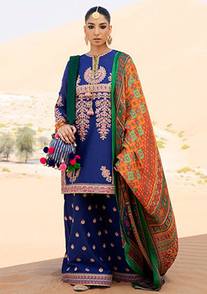 Hussain Rehar S/S Luxury Lawn'22 Vol-02 D#199 (NOUR)