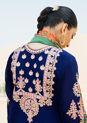 Hussain Rehar S/S Luxury Lawn'22 Vol-02 D#199 (NOUR)