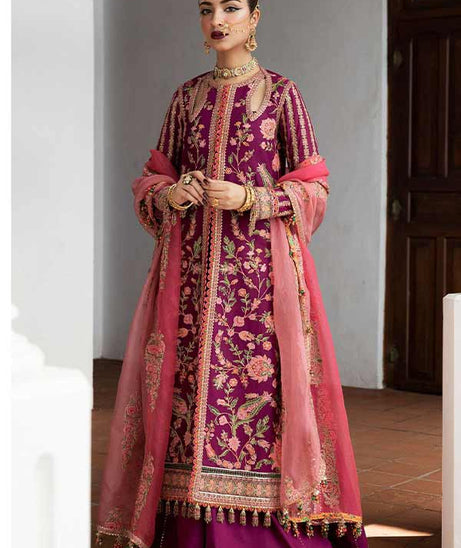 Hussain Rehar Roshan Luxury Lawn`23 GUL