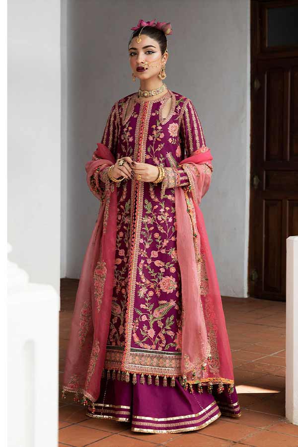 Hussain Rehar Roshan Luxury Lawn`23 GUL