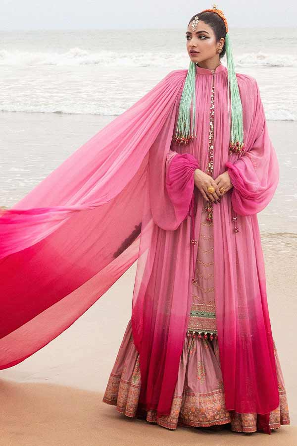 Hussain Rehar Roshan Luxury Lawn`23 KANVAL