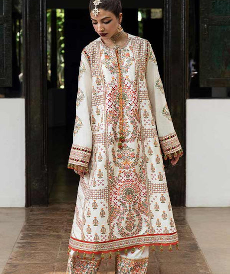 Hussain Rehar Roshan Luxury Lawn`23 MOTIYA