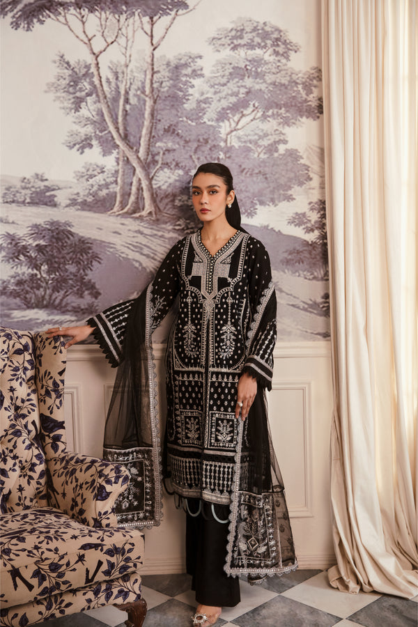 Gisele Summerlines Lawn'24 BLACK ROSE